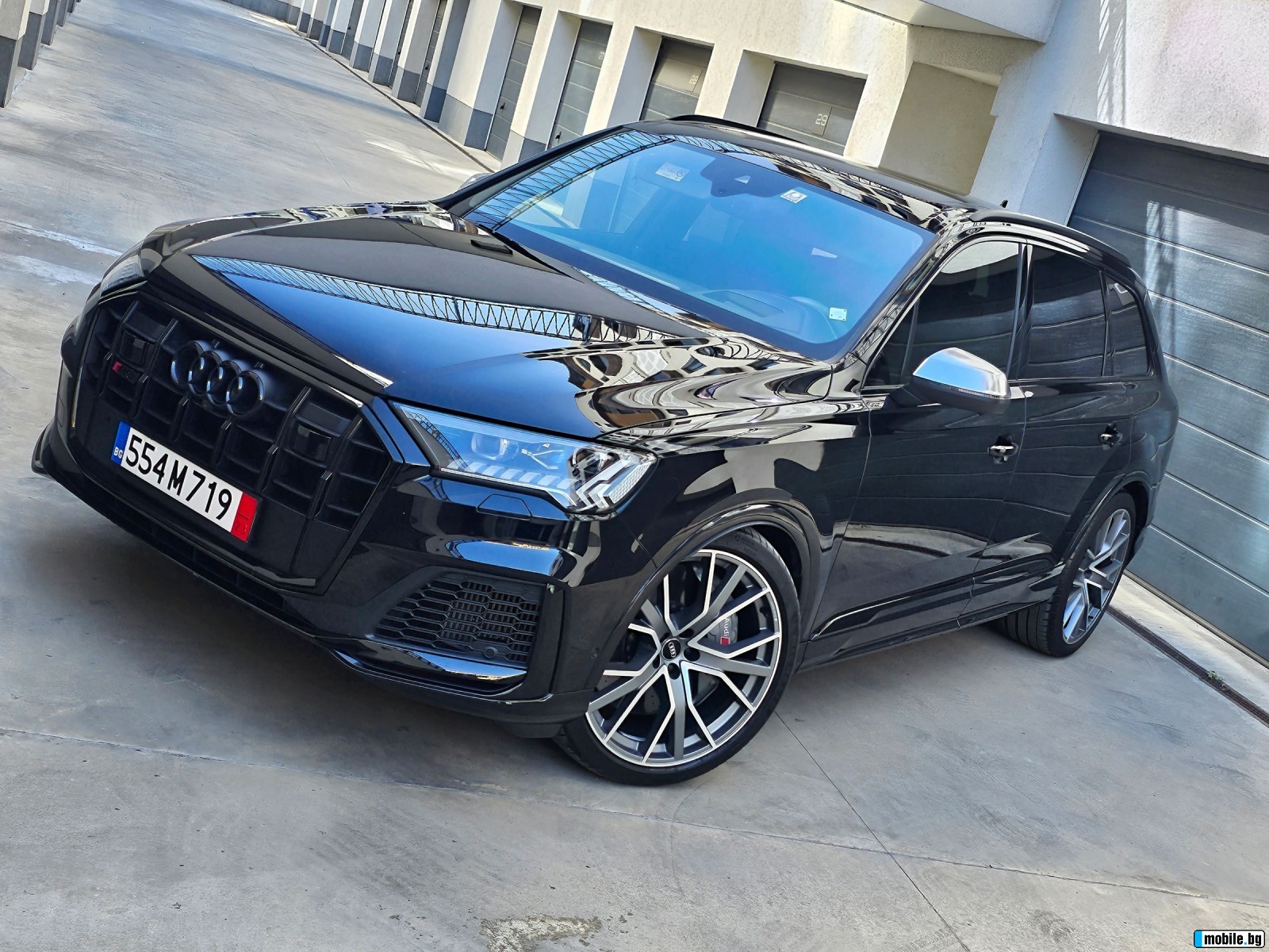 Audi SQ7 Audi SQ7 HD MATRIX/Ceramic/Panorama/6+1/Black Line | Mobile.bg   2