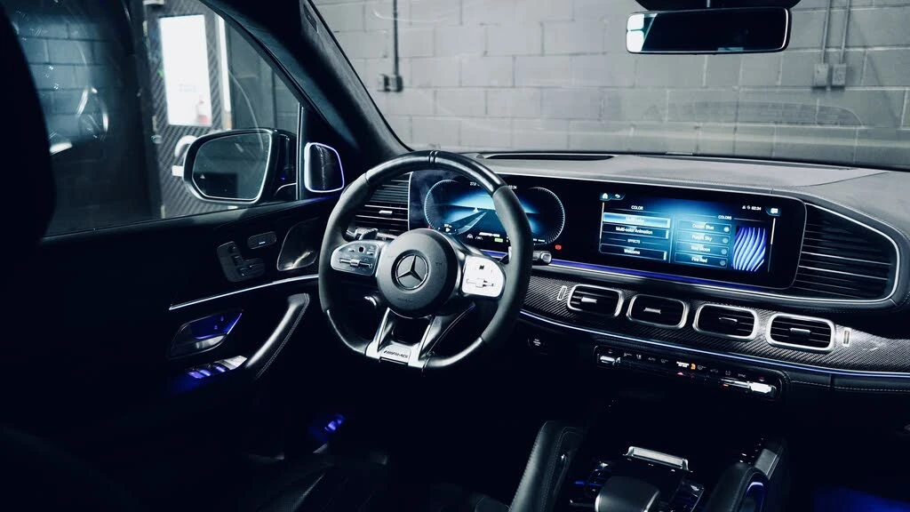 Mercedes-Benz GLE 63 S AMG 4MATIC * BURMESTER * HEAD UP * AMBIENT * 360  - изображение 8 | Auto.bg Mercedes-Benz GLE 63 S AMG 4MATIC * BURMESTER * HEAD UP * AMBIENT * 360  - изображение 8