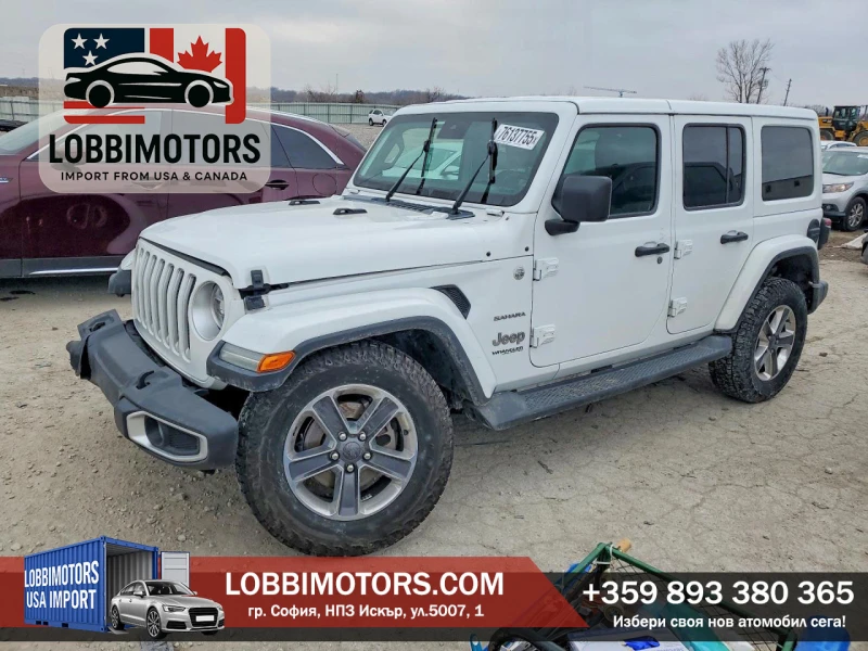 Jeep Wrangler Unlimited Sahara - 15500 € / 30315.36 лв. - 20737671 1 | Car24.bg Jeep Wrangler Unlimited Sahara - 15500 € / 30315.36 лв. - 20737671 1