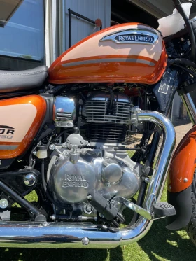 Royal Enfield Meteor 350 Sundowner Orange * Special Edition* | Auto.bg — изображение 6 Royal Enfield Meteor 350 Sundowner Orange * Special Edition* | Auto.bg — изображение 6