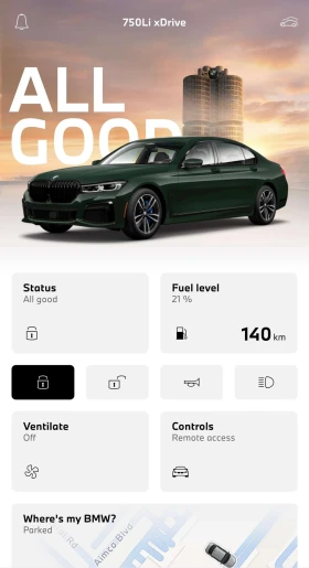 BMW 750 750Li xDrive Sedan CARFAX - 42700 € / 83513.94 лв. - 18251496 13 | Car24.bg BMW 750 750Li xDrive Sedan CARFAX - 42700 € / 83513.94 лв. - 18251496 13