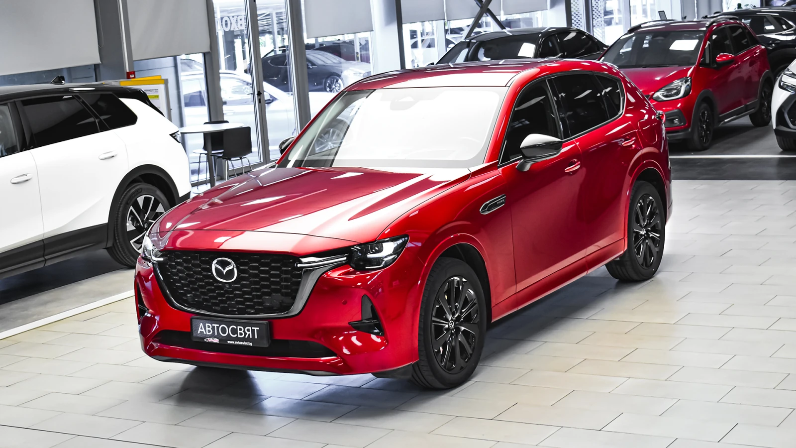 Mazda CX-60 2.5 e-SKYACTIV PHEV HOMURA 4x4 Automatic | Auto.bg — изображение 1 Mazda CX-60 2.5 e-SKYACTIV PHEV HOMURA 4x4 Automatic | Auto.bg — изображение 1