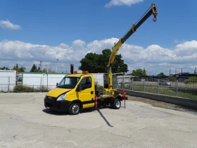 Обява за продажба на Iveco 35c18 БОРДОВИ С КРАН* 2830кг * НОВ ВНОС ОТ ШВЕЙЦАРИЯ