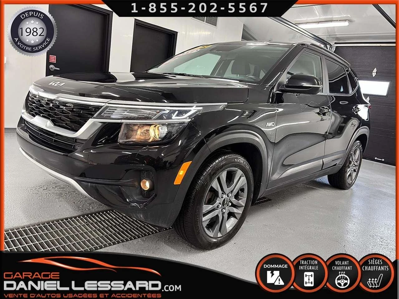 Kia Seltos EX, AWD, CUIR, MAGS, BARRE DE TOIT | Auto.bg — изображение 1 Kia Seltos EX, AWD, CUIR, MAGS, BARRE DE TOIT | Auto.bg — изображение 1