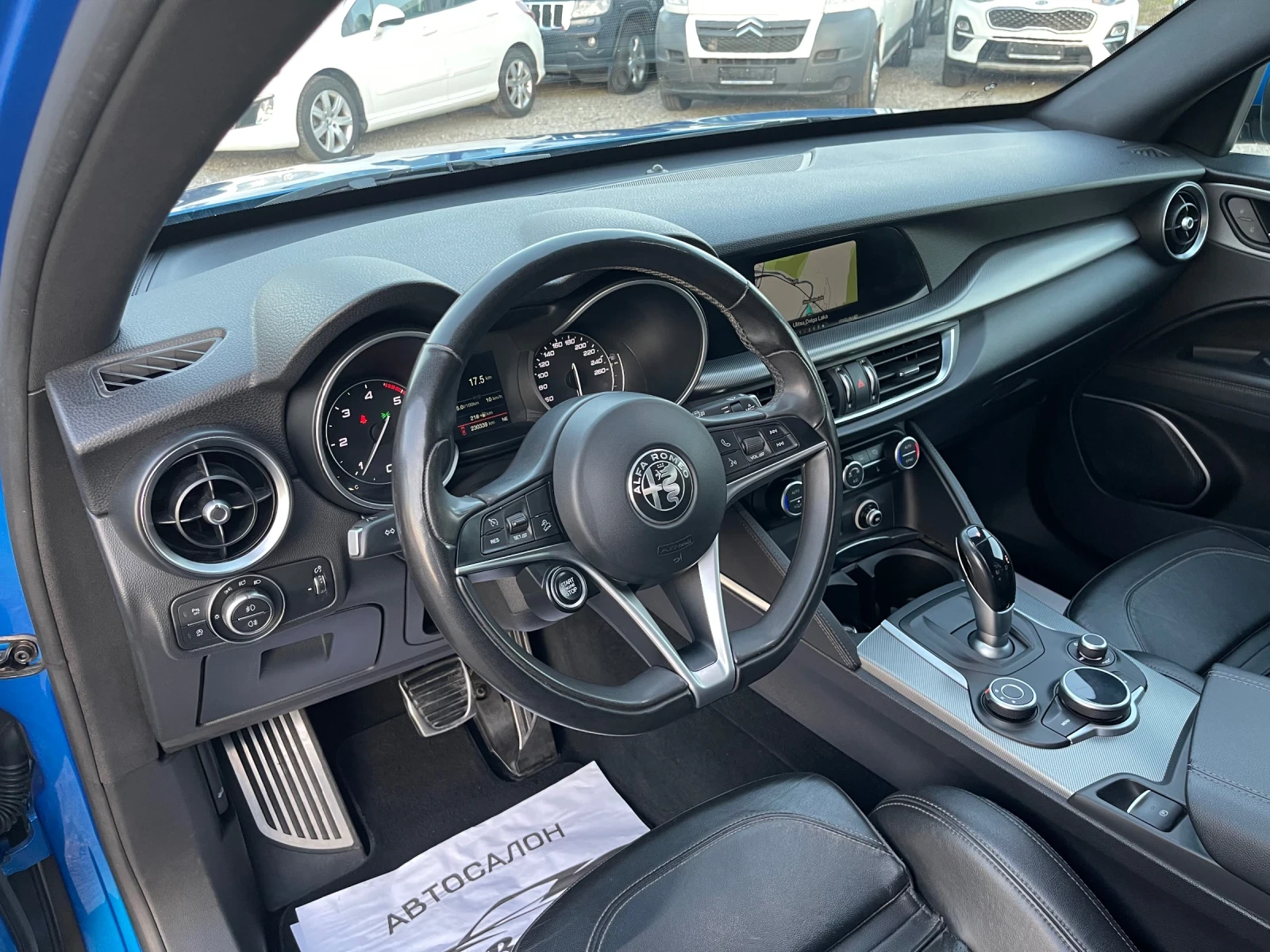 Alfa Romeo Stelvio 2.2-4x4-ОБСЛУЖЕН-АВТОМАТ-НАВИ-КОЖА-FULL LED - изображение 9 | Auto.bg Alfa Romeo Stelvio 2.2-4x4-ОБСЛУЖЕН-АВТОМАТ-НАВИ-КОЖА-FULL LED - изображение 9