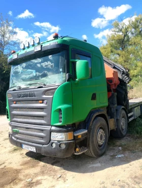 Scania R 124 PK54000 + fly jib