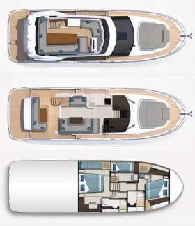 Моторна яхта Galeon 440 Fly | Auto.bg — изображение 17 Моторна яхта Galeon 440 Fly | Auto.bg — изображение 17