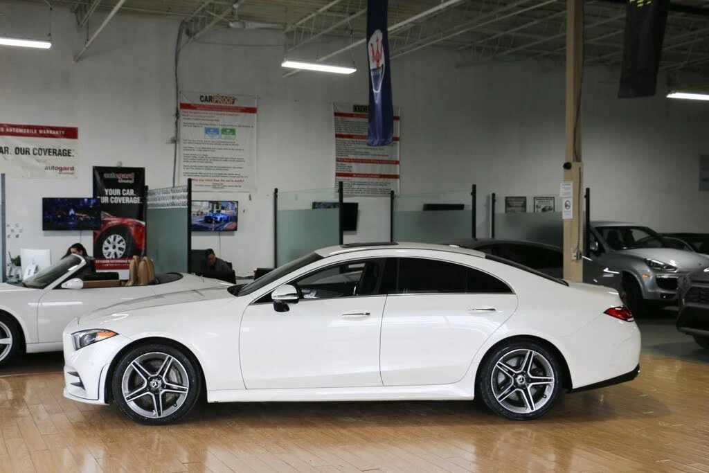 Mercedes-Benz CLS 450 4MATIC AMG* BURMESTER* 360CAM* KEYLESS* BLINDSPOT* - изображение 3 | Auto.bg Mercedes-Benz CLS 450 4MATIC AMG* BURMESTER* 360CAM* KEYLESS* BLINDSPOT* - изображение 3