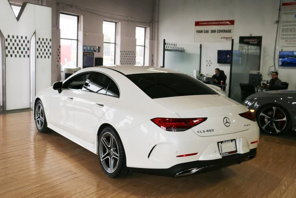 Mercedes-Benz CLS 450 4MATIC AMG* BURMESTER* 360CAM* KEYLESS* BLINDSPOT* - изображение 5 | Auto.bg Mercedes-Benz CLS 450 4MATIC AMG* BURMESTER* 360CAM* KEYLESS* BLINDSPOT* - изображение 5