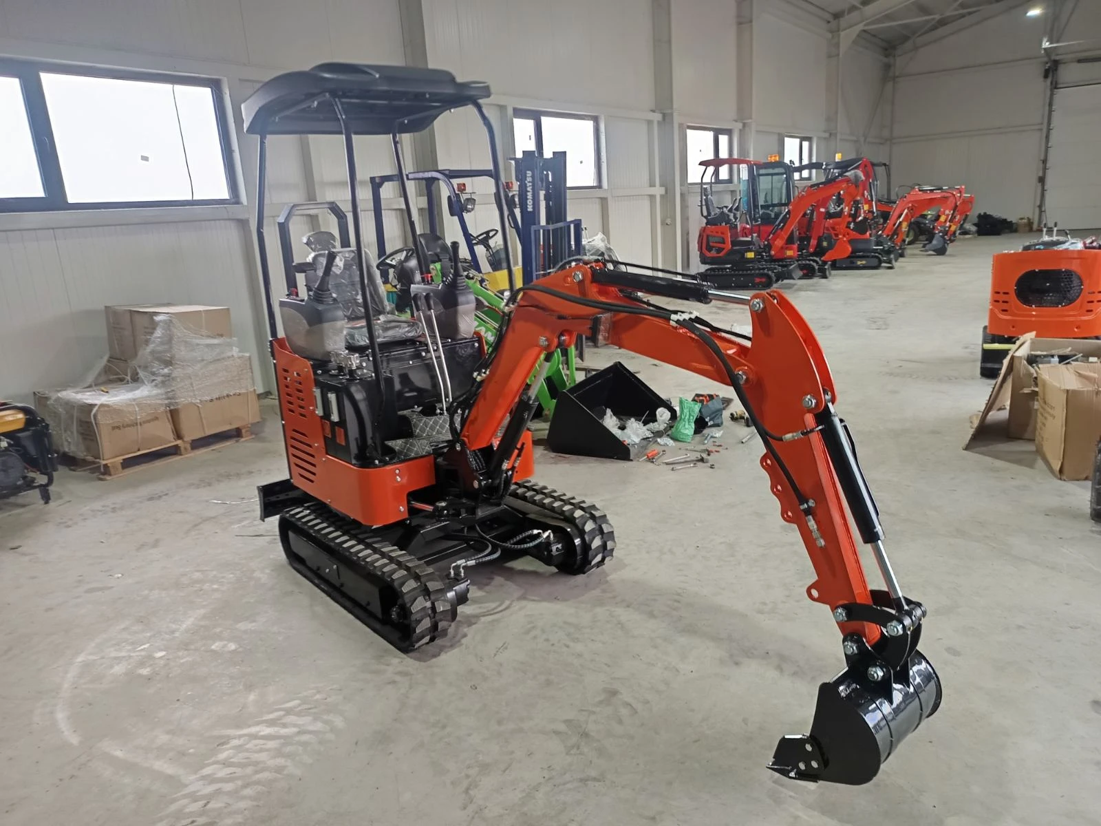 Багер Kobelco ЧИИСТО НОВИ KB18 - изображение 7 | Auto.bg Багер Kobelco ЧИИСТО НОВИ KB18 - изображение 7