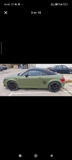 Audi Tt 1.8 Turbo - 3500 € / 6845.40 лв. - 52033144 3 | Car24.bg Audi Tt 1.8 Turbo - 3500 € / 6845.40 лв. - 52033144 3