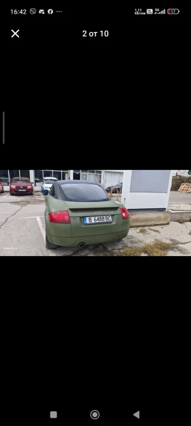 Audi Tt 1.8 Turbo - 3500 € / 6845.40 лв. - 52033144 2 | Car24.bg Audi Tt 1.8 Turbo - 3500 € / 6845.40 лв. - 52033144 2