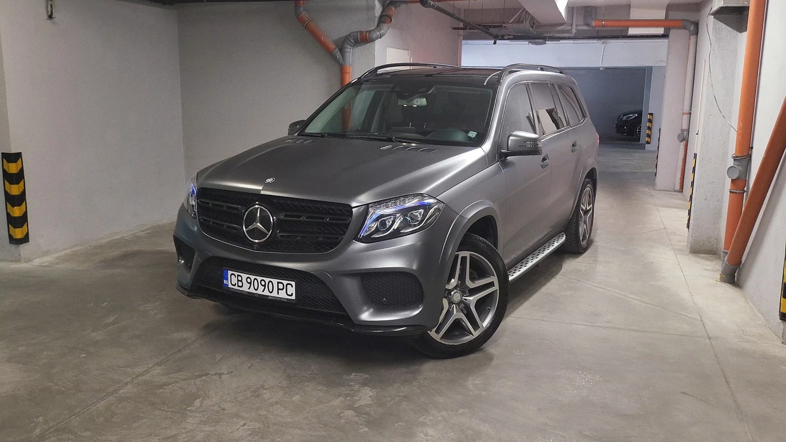 Mercedes-Benz GLS 350 AMG+ FULL SUSPENSION+ ANDROID CARPLAY+ VINYL WRAP | Auto.bg — изображение 1 Mercedes-Benz GLS 350 AMG+ FULL SUSPENSION+ ANDROID CARPLAY+ VINYL WRAP | Auto.bg — изображение 1