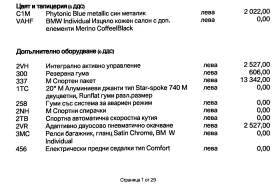 BMW X5 G05 - 45000 € / 88012.35 лв. - 85928997 15 | Car24.bg BMW X5 G05 - 45000 € / 88012.35 лв. - 85928997 15
