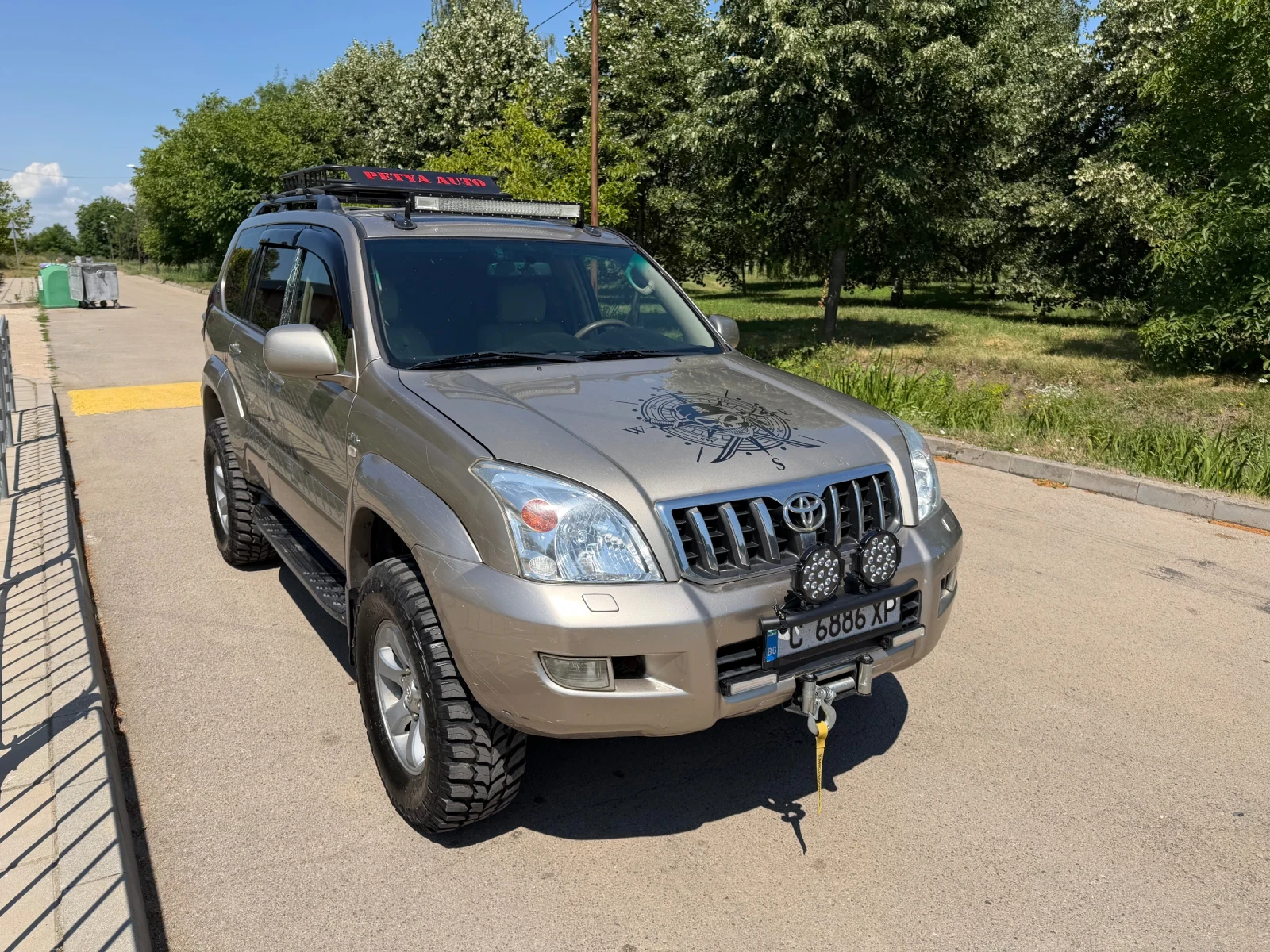 Toyota Land cruiser 3.0d Automatic лебетка Off Road | Auto.bg — изображение 1 Toyota Land cruiser 3.0d Automatic лебетка Off Road | Auto.bg — изображение 1