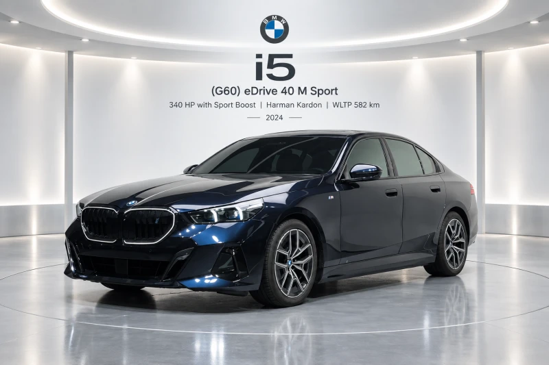 BMW i5 eDRIVE40 M SPORT| 340HP| PANO| HUD| 360| HK - 44000 € - 18387862 1 | Car24.bg BMW i5 eDRIVE40 M SPORT| 340HP| PANO| HUD| 360| HK - 44000 € - 18387862 1