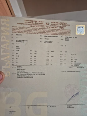 Fiat Punto Пунто - 650 € / 1271.29 лв. - 55160911 7 | Car24.bg Fiat Punto Пунто - 650 € / 1271.29 лв. - 55160911 7