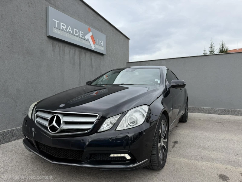 Mercedes-Benz E 350 CDI COUPE - цена по договаряне - 68551822 1 | Car24.bg Mercedes-Benz E 350 CDI COUPE - цена по договаряне - 68551822 1
