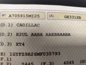 Cadillac XT4 350D* SPORT EXECUTIVE* 4X4* АВТОМАТИК* MMI* NAVI - 19900 € / 38921.02 лв. - 11775382 17 | Car24.bg Cadillac XT4 350D* SPORT EXECUTIVE* 4X4* АВТОМАТИК* MMI* NAVI - 19900 € / 38921.02 лв. - 11775382 17