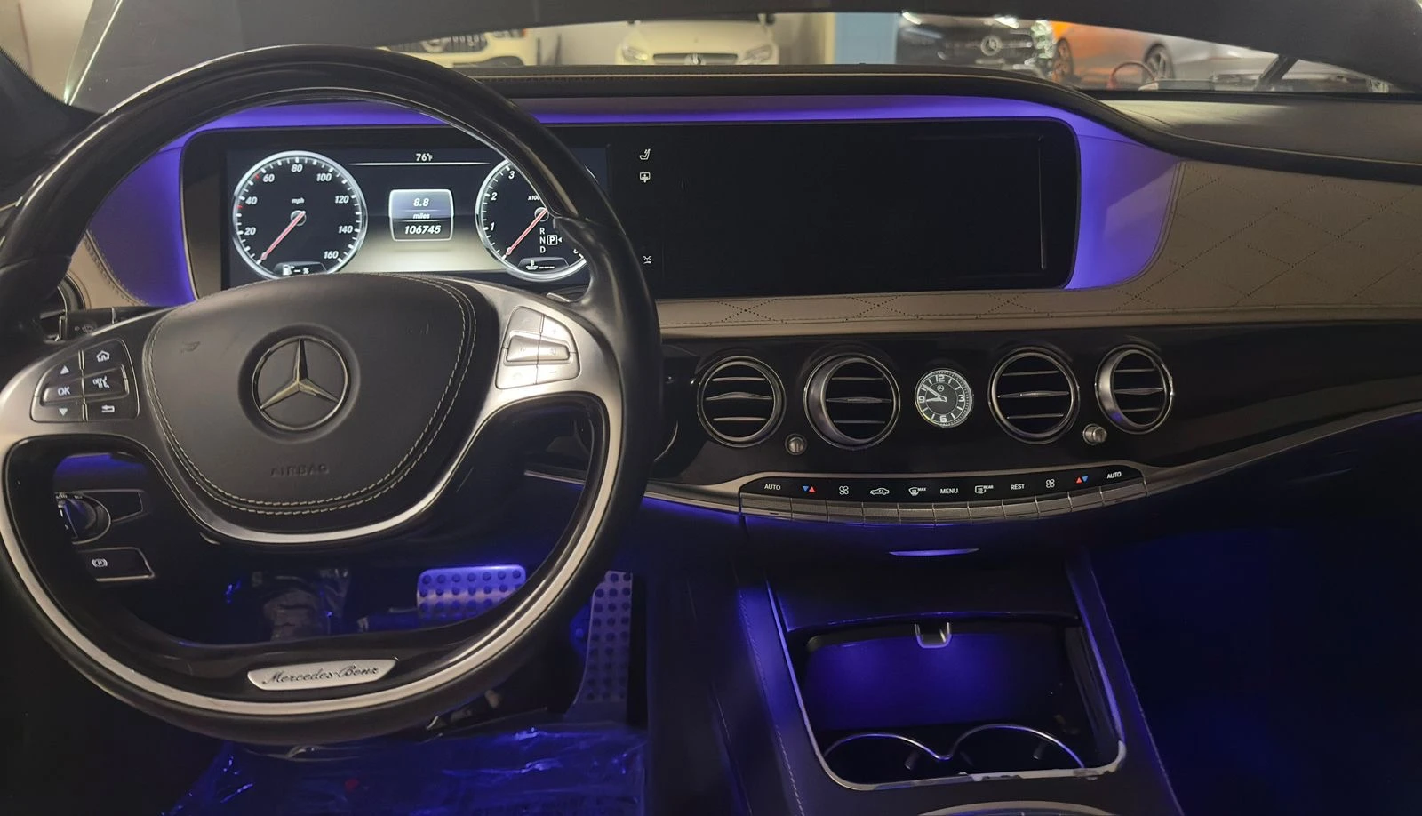 Mercedes-Benz S 500 AMG* PACK* BURMESTER* ОБДУХВАНЕ* МАСАЖ* КАМЕРА* ПО - изображение 8 | Auto.bg Mercedes-Benz S 500 AMG* PACK* BURMESTER* ОБДУХВАНЕ* МАСАЖ* КАМЕРА* ПО - изображение 8