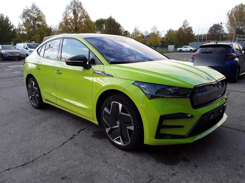 Skoda Enyaq 82 kWh - AWD vrs 299hp mamba green - 64500 лв. / 32978.33 € - 12744842 1 | Car24.bg Skoda Enyaq 82 kWh - AWD vrs 299hp mamba green - 64500 лв. / 32978.33 € - 12744842 1
