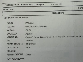 Opel Astra 1.6CDTI-136k.c. Premium /LED, Navi., Euro6B/ - 6750 € / 13201.85 лв. - 89993205 16 | Car24.bg Opel Astra 1.6CDTI-136k.c. Premium /LED, Navi., Euro6B/ - 6750 € / 13201.85 лв. - 89993205 16