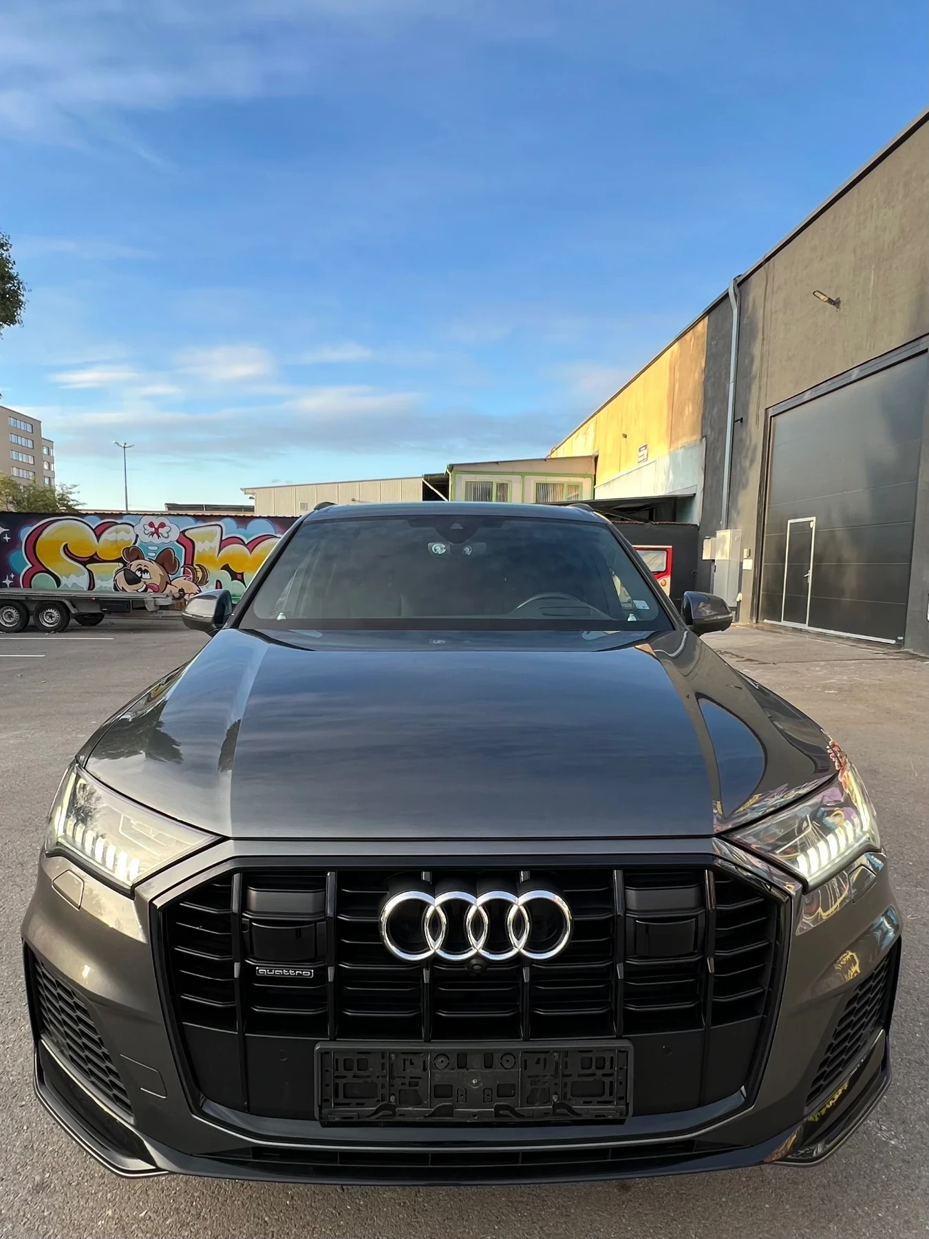 Audi Q7 55 TFSI S-Line Mild Hybrid B&O - изображение 2 | Auto.bg Audi Q7 55 TFSI S-Line Mild Hybrid B&O - изображение 2