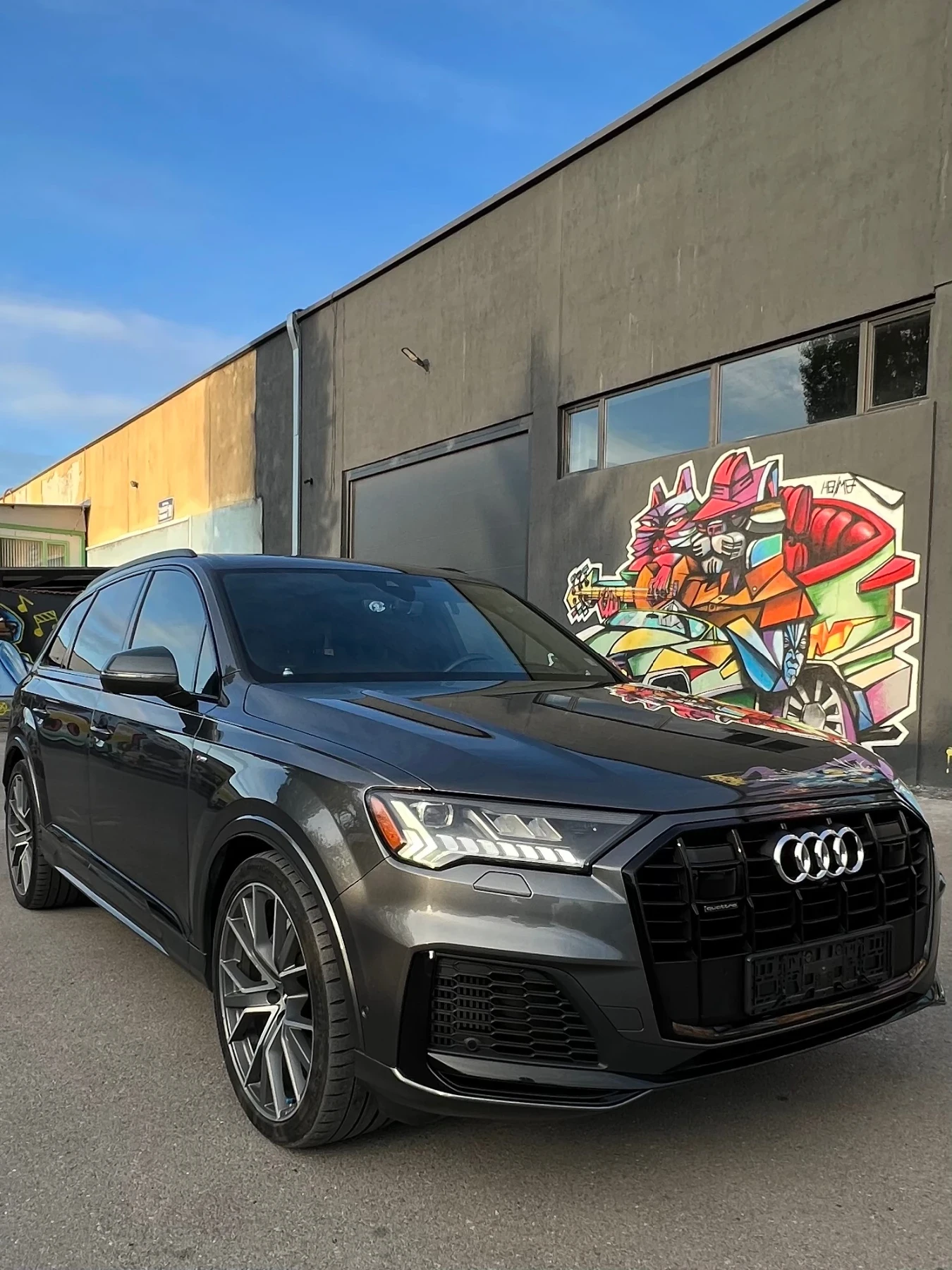 Audi Q7 55 TFSI S-Line Mild Hybrid B&O - изображение 3 | Auto.bg Audi Q7 55 TFSI S-Line Mild Hybrid B&O - изображение 3