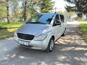 Обява за продажба на Mercedes-Benz Vito Дълга база 6места 111CDI КЛИМА ~13 300 лв. - изображение 1