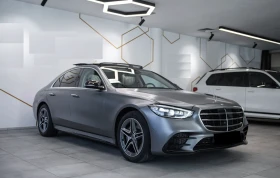 Mercedes-Benz S 400 d 4Matic AMG Line Burmester/360/Head-up/Обдухване - Car24.bg Mercedes-Benz S 400 d 4Matic AMG Line Burmester/360/Head-up/Обдухване