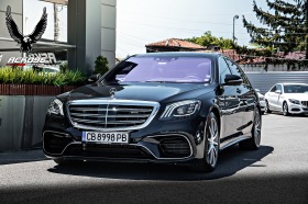 Обява за продажба на Mercedes-Benz S 63 AMG L*4M+*4D BURMESTER*DISTR*TV*HUD*МАСАЖ*ПАНО*CAM*LIZ ~ 179 000 лв. - изображение 1