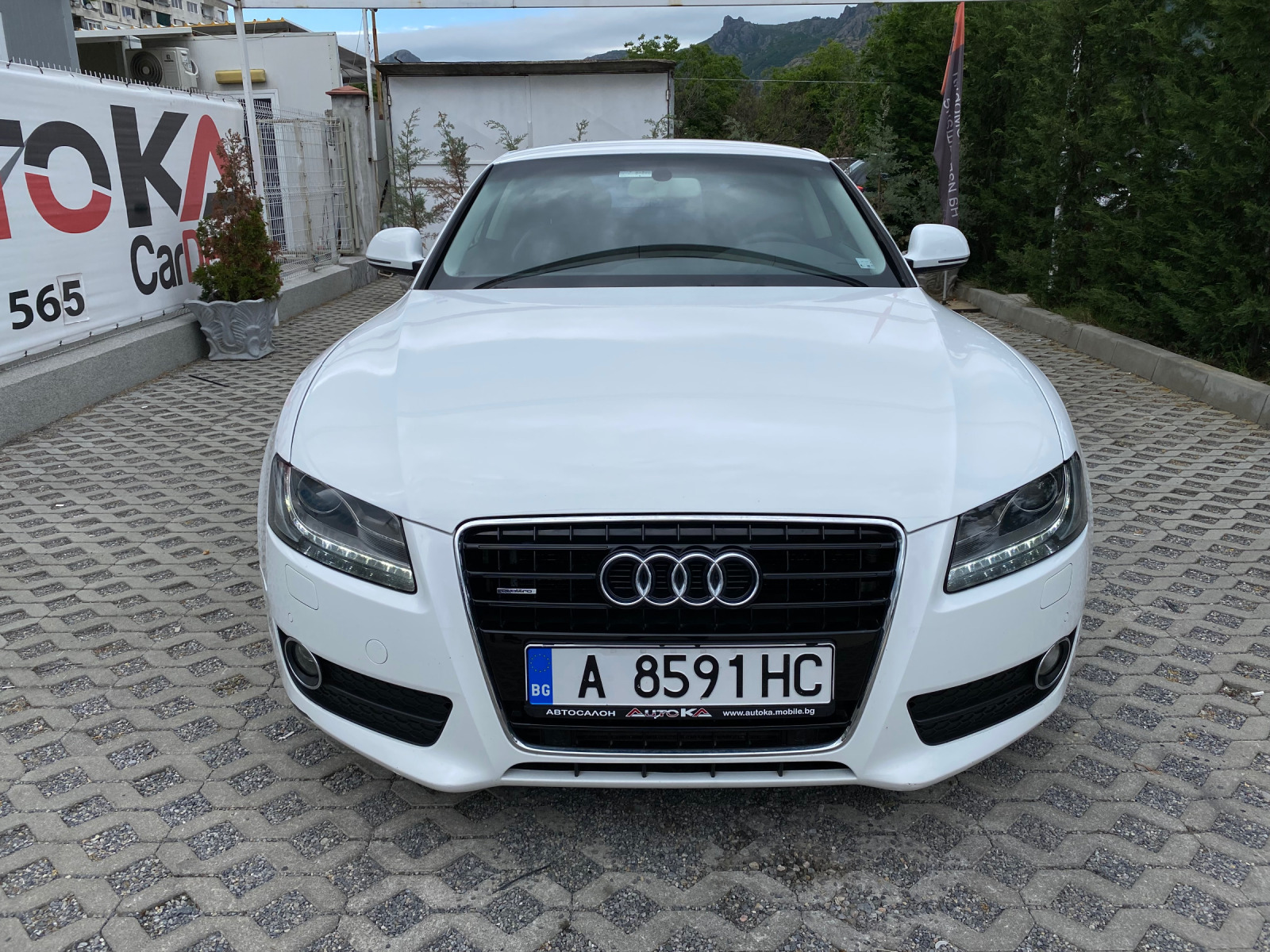 Audi A5 3.0TDI-239кс= QUATTRO= 6скорости= LED= КОЖА - [1] 