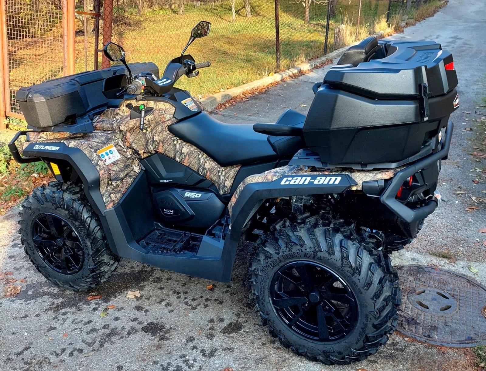 Can-Am Outlander * 2 ключа* покривало* теглич*  - изображение 3 | Auto.bg Can-Am Outlander * 2 ключа* покривало* теглич*  - изображение 3