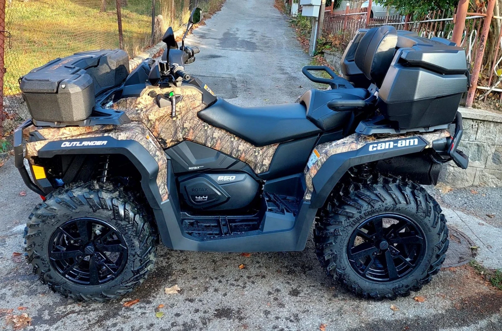 Can-Am Outlander * 2 ключа* покривало* теглич*  - изображение 2 | Auto.bg Can-Am Outlander * 2 ключа* покривало* теглич*  - изображение 2