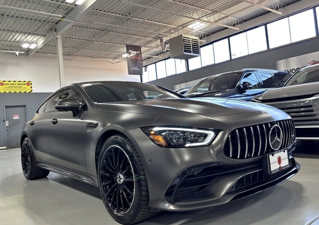 Mercedes-Benz GT 53 AMG * BURMSTER * ОБДУХВАНЕ * ДИСТРОНИК * CARFAX | Auto.bg — изображение 1 Mercedes-Benz GT 53 AMG * BURMSTER * ОБДУХВАНЕ * ДИСТРОНИК * CARFAX | Auto.bg — изображение 1
