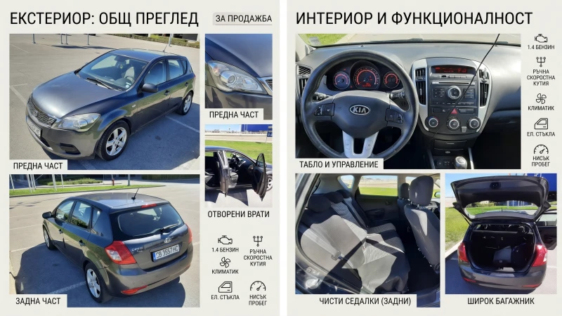 Kia Ceed - 4000 € / 7823.32 лв. - 25181104 1 | Car24.bg Kia Ceed - 4000 € / 7823.32 лв. - 25181104 1