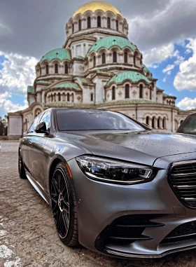 Mercedes-Benz S 580 AMG/MANUFAKTUR GRAPHITE/CARMINE RED 1 - Car24.bg Mercedes-Benz S 580 AMG/MANUFAKTUR GRAPHITE/CARMINE RED 1