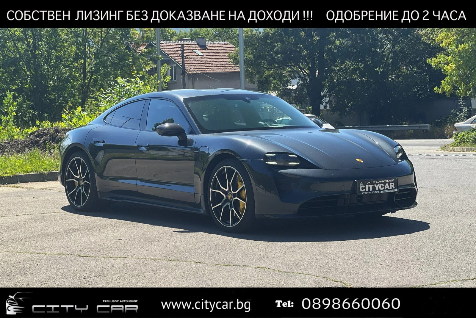 Porsche Taycan TURBO S / CARBON / CERAMIC / SPORT CHRONO / BOSE / | Auto.bg — изображение 1 Porsche Taycan TURBO S / CARBON / CERAMIC / SPORT CHRONO / BOSE / | Auto.bg — изображение 1