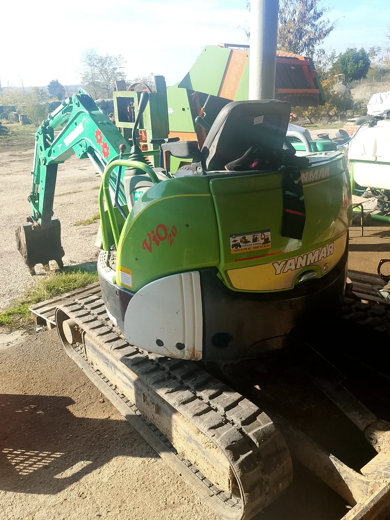 Багер Yanmar Vio 20 - изображение 3 | Auto.bg Багер Yanmar Vio 20 - изображение 3