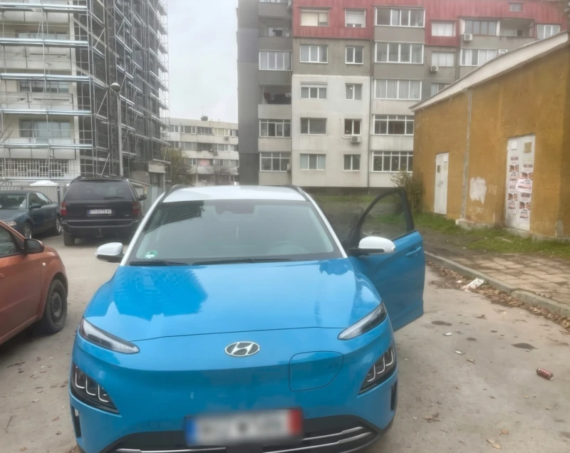 Hyundai Kona Electric 64 kWh / 204 к.с. - 22490 € - 54565680 1 | Car24.bg Hyundai Kona Electric 64 kWh / 204 к.с. - 22490 € - 54565680 1