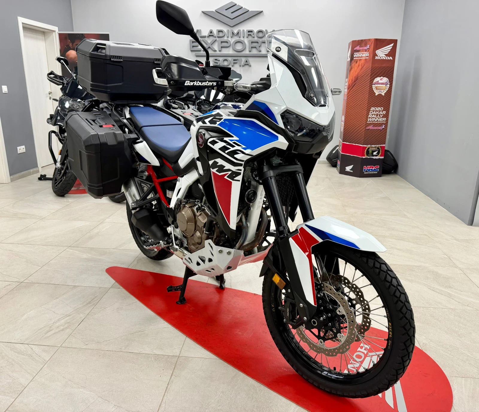 Honda Crf 1100 Tricolore Full Titanium Arow 2022 | Auto.bg — изображение 1 Honda Crf 1100 Tricolore Full Titanium Arow 2022 | Auto.bg — изображение 1