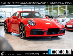 Porsche 911 992 TURBO S/HERITAGE DESIGN/CERAMIC/360/BOSE/PANO/ | Mobile.bg   1