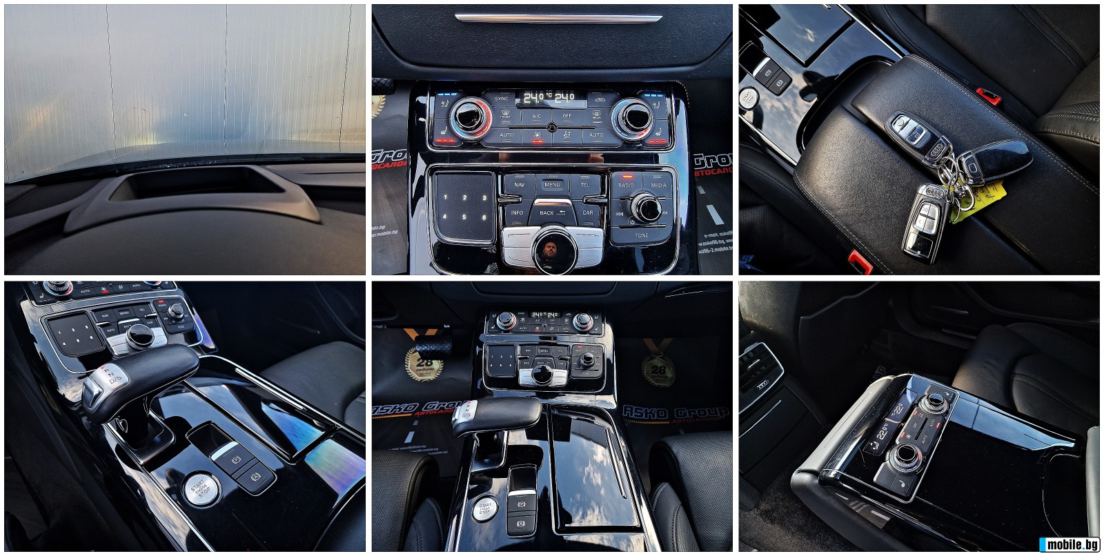 Audi A8 L/MATRIX/DISTR/360/NIGHT/HUD//EB/LIZI | Mobile.bg   11