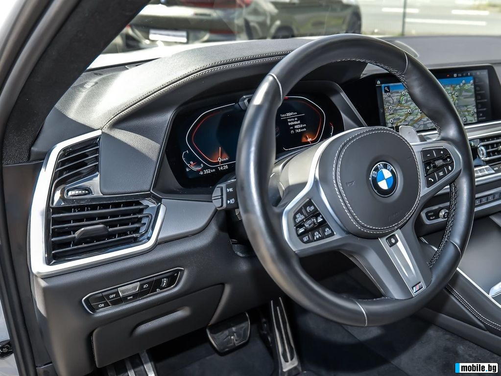 BMW X6 40i/ M-SPOR/ xDrive/ LASER/ PANO/ H&K/ HEAD UP/  | Mobile.bg   8