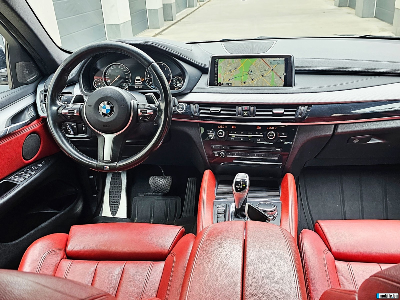 BMW X6 BMW X6 4.0d M Premium* DIGITAL* Red Individual* AD | Mobile.bg   14