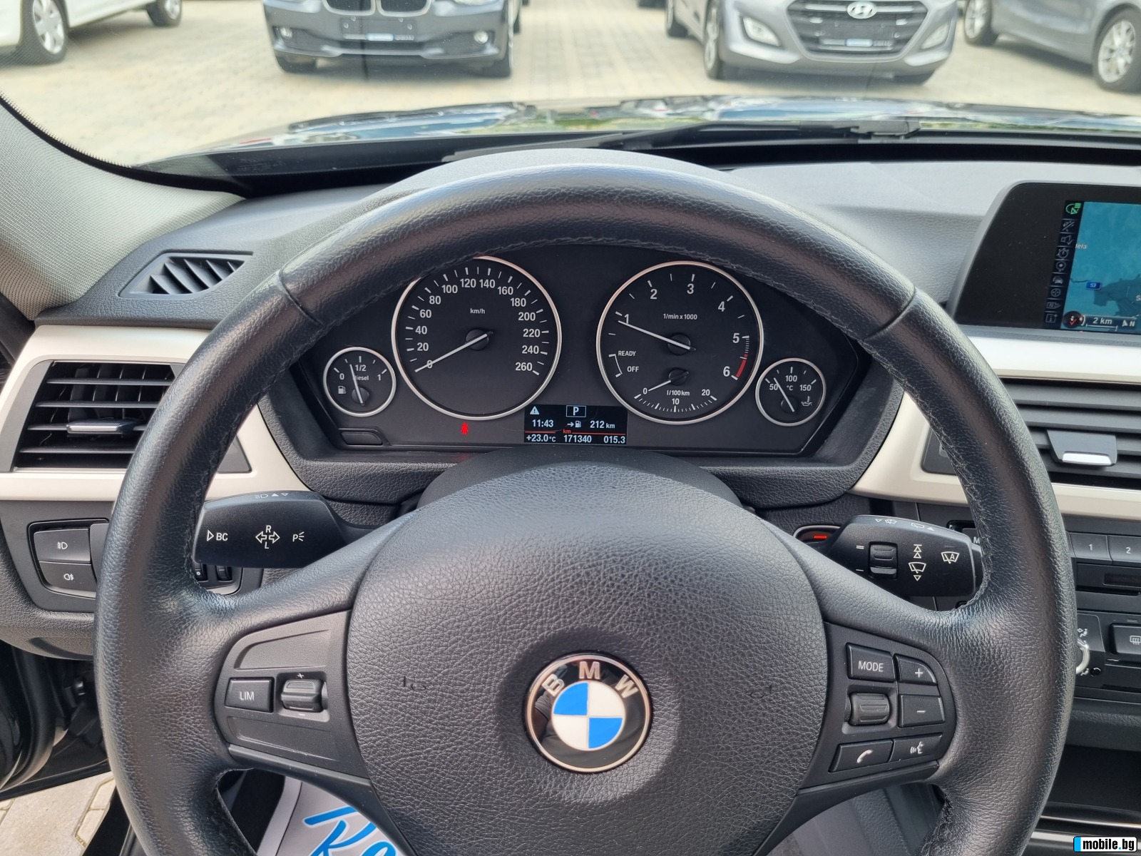BMW 318 2.0D-143hp * 8 * 2015. EURO 5B | Mobile.bg   10