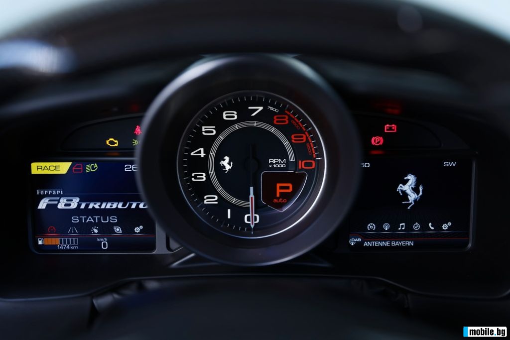 Ferrari F8 TRIBUTO/ COUPE/ CARBON/ CERAMIC/ JBL/  | Mobile.bg   11