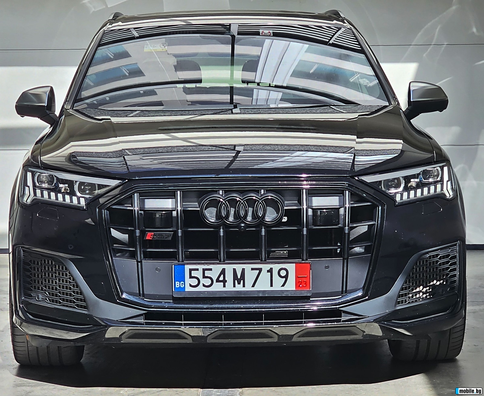 Audi SQ7 Audi SQ7 HD MATRIX/Ceramic/Panorama/6+1/Black Line | Mobile.bg   5