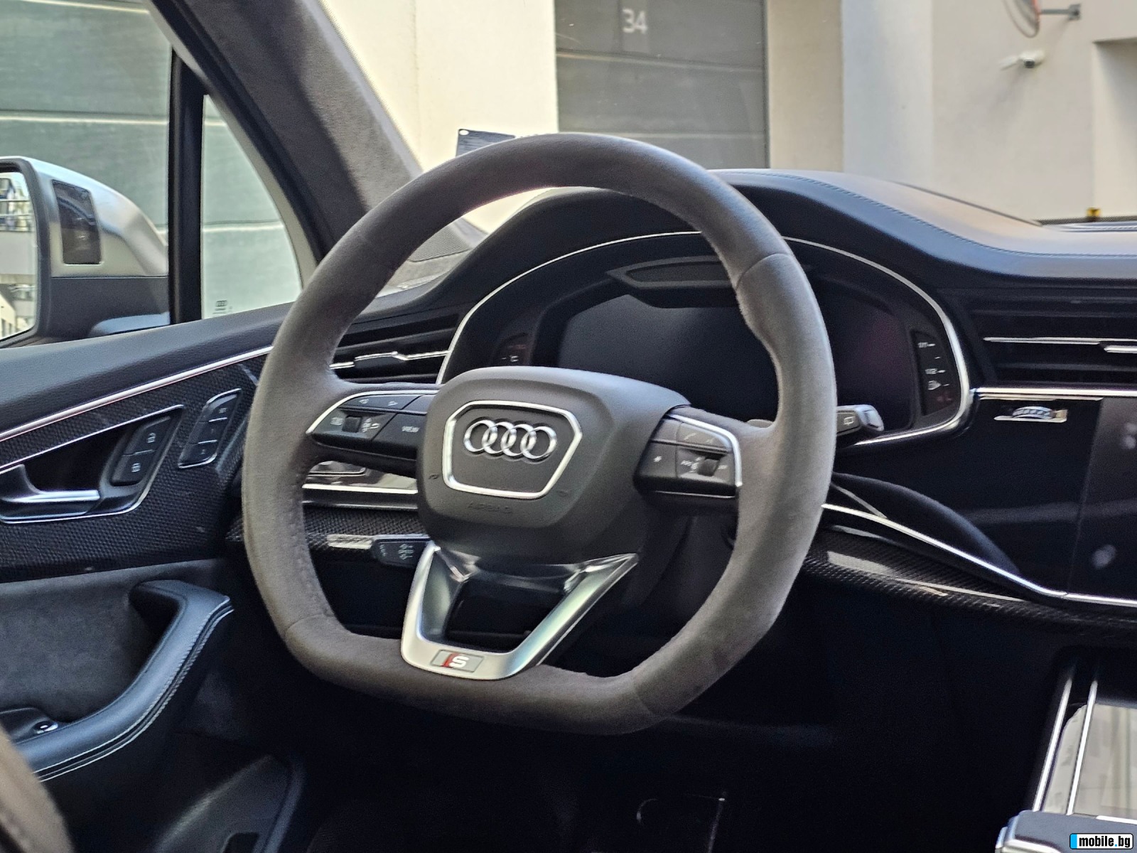 Audi SQ7 Audi SQ7 HD MATRIX/Ceramic/Panorama/6+1/Black Line | Mobile.bg   9
