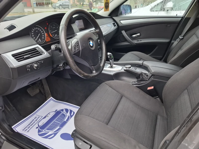 BMW 525 d НОВ ВНОС ОТ ГЕРМАНИЯ, НАВИГАЦИЯ, РЕАЛНИ КИЛОМ, снимка 11 - Автомобили и джипове - 48277877